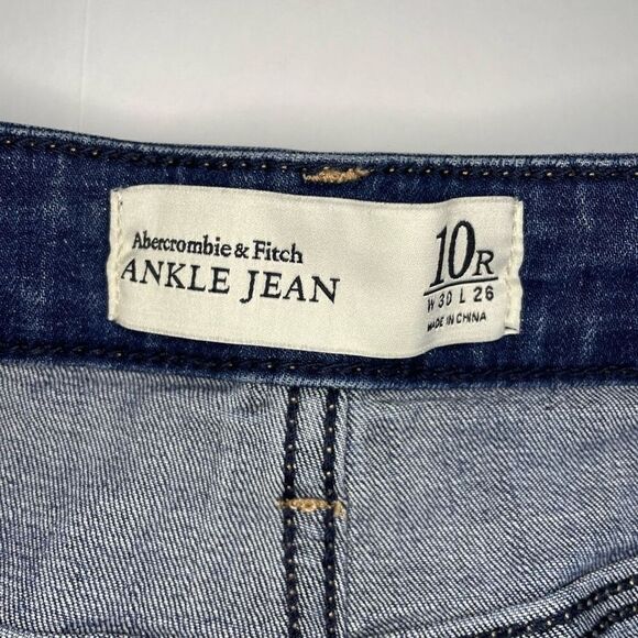 Abercrombie & Fitch Ankle Jean size 10 - Picture 6 of 11